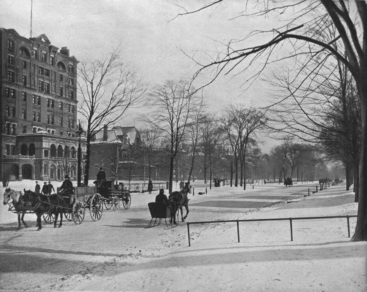 Euclid Avenue, Cleveland, Ohio, EUA, c1900. de Unbekannt