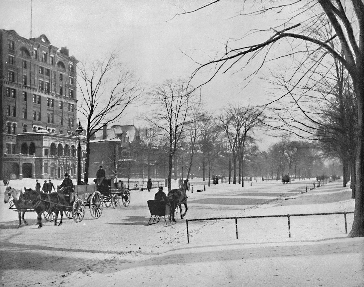 Euclid Avenue, Cleveland, Ohio, c1897. de Unbekannt