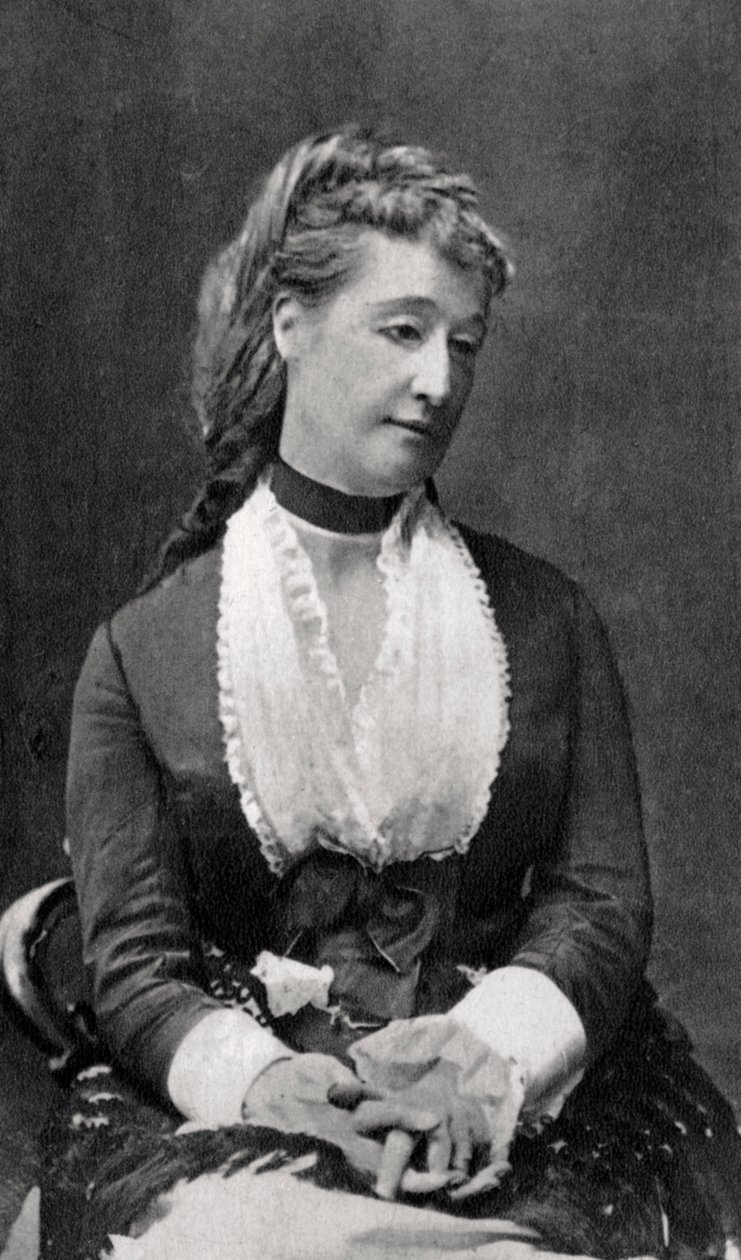 Eugenie de Montijo, imperatriz consorte de Napoleão III da França, c1865-1875 de Unbekannt