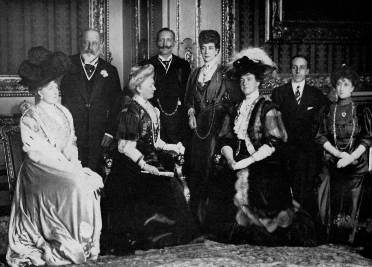 Realeza européia no Castelo de Windsor, 17 de novembro de 1907 1964 de Unbekannt