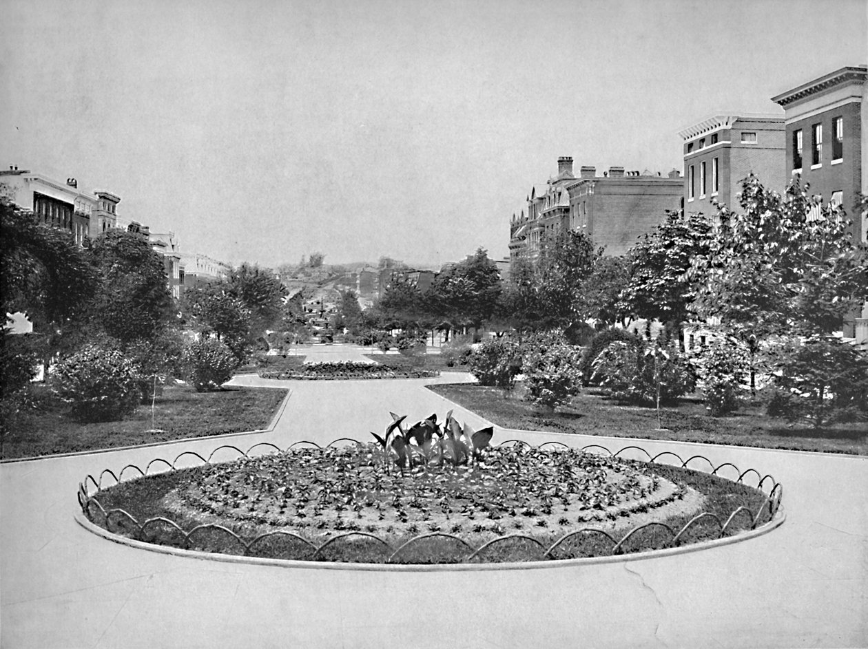Lugar de Eutaw que olha o norte, Baltimore, Md., C1897. de Unbekannt