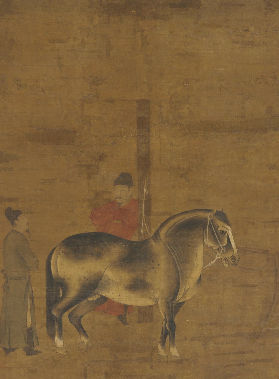 Avaliando um cavalo, dinastia Ming, 1368-1644. de Unbekannt