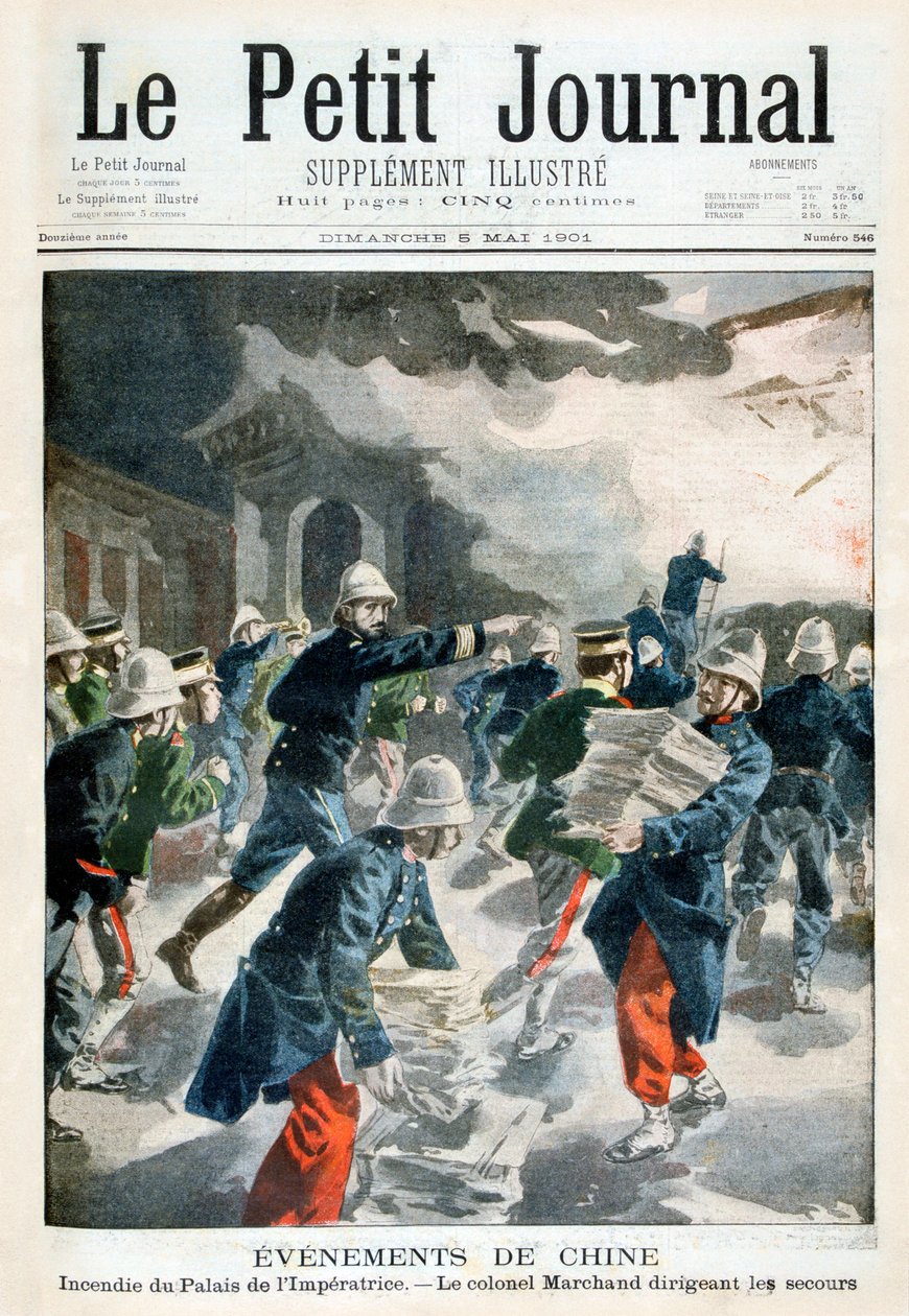 Eventos na China, incidente no Palácio Imperial, 1901 de Unbekannt