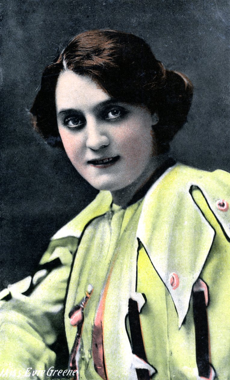 Evie Greene 1875-1917, atriz inglesa, início do século XX de Unbekannt