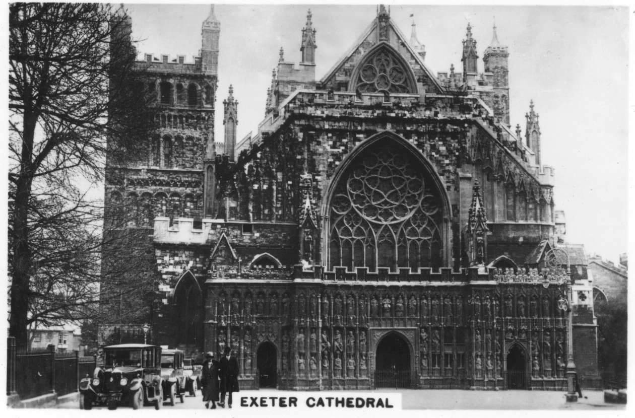 Catedral de Exeter, 1936 de Unbekannt