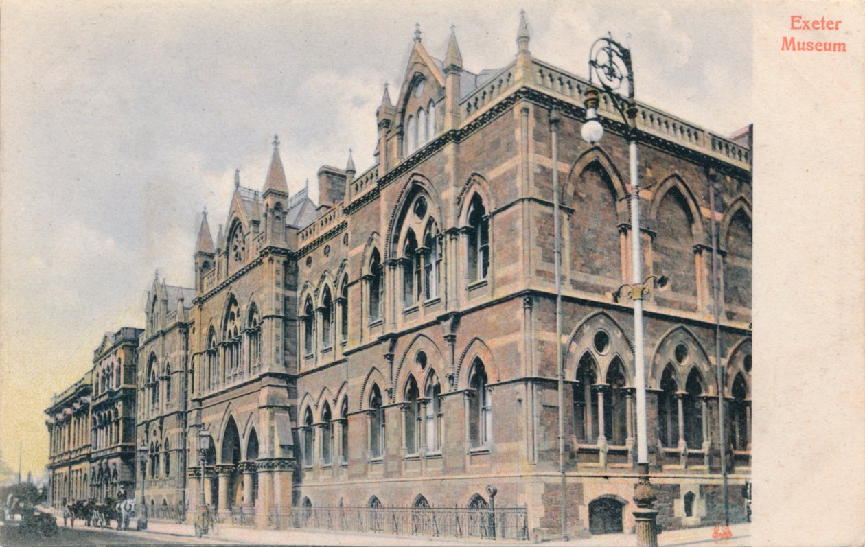 Museu Exeter, Devon, c1905 de Unbekannt