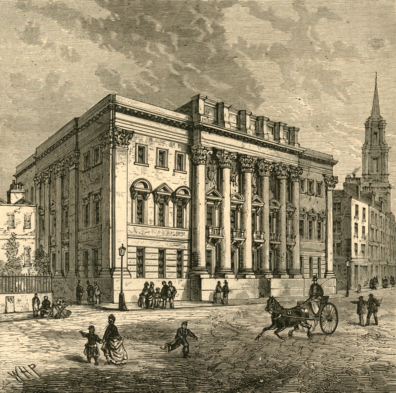 Exterior do Goldsmiths Hall, 1897. de Unbekannt