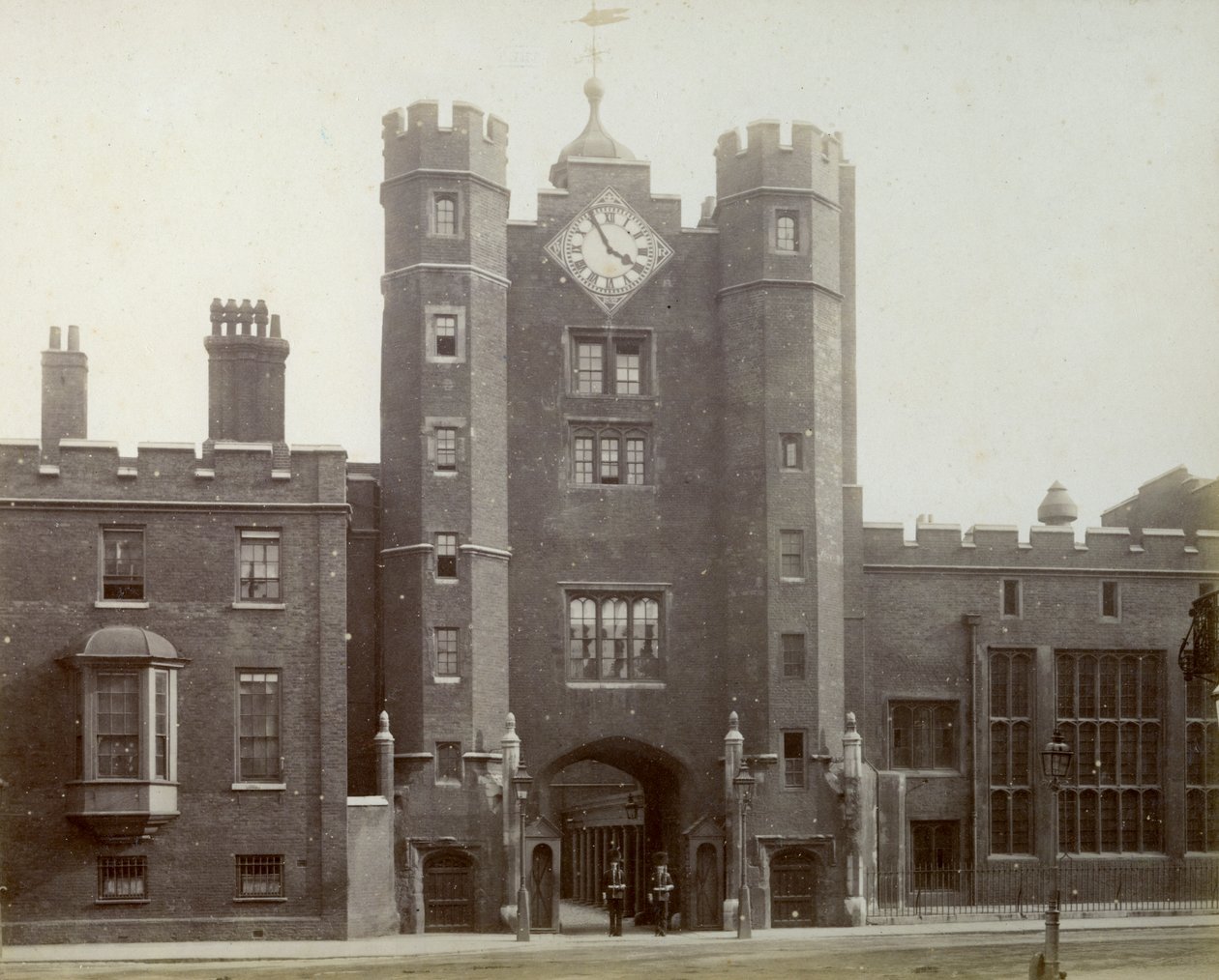 Exterior do Palácio de St Jamess, Londres, 1887. de Unbekannt