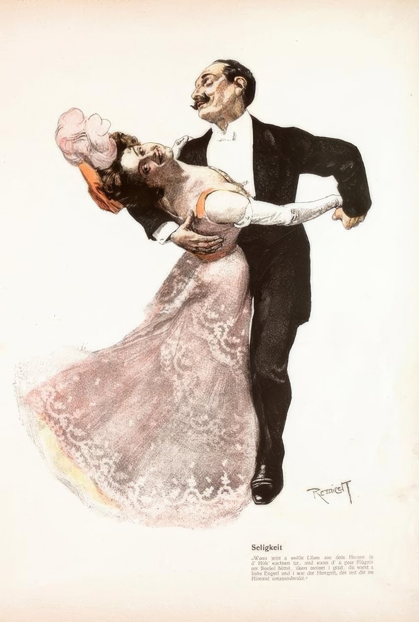 F. v. Reznicek, felicidade (valsa) de Unbekannt