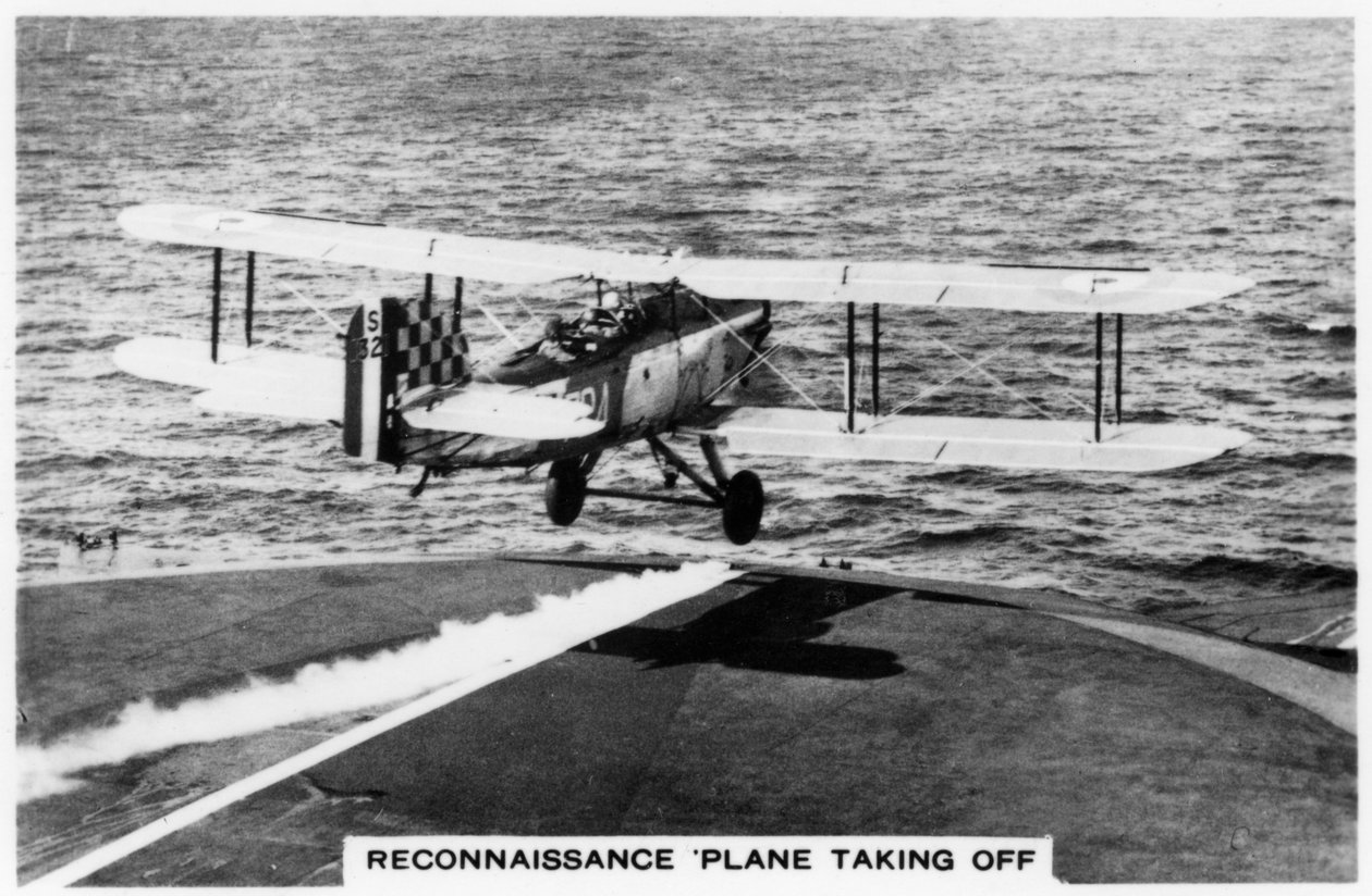 Fairey III F - avião de reconhecimento retirado do porta-aviões HMS Courageous, 1937 de Unbekannt