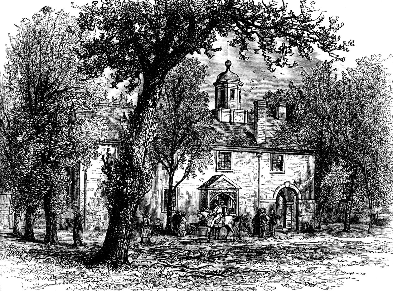 Fairfax Courthouse, Virgínia, c1880 de Unbekannt