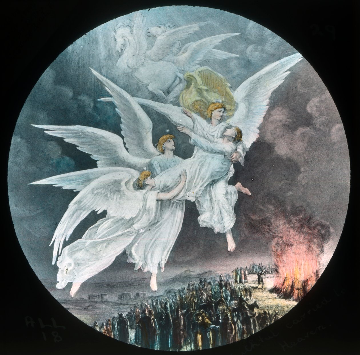 Fiel levado ao céu, c1910. de Unbekannt