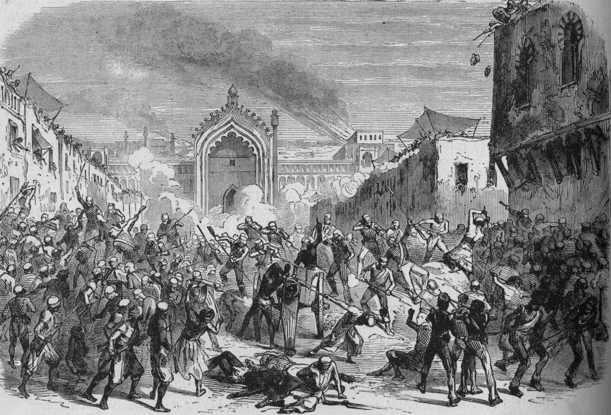 Queda de Lucknow, c1880 de Unbekannt