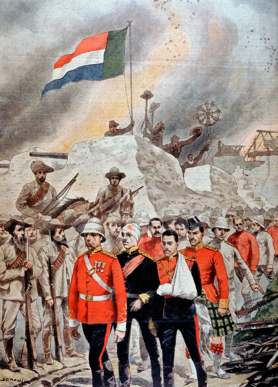Queda da guarnição britânica em Jamestown, África do Sul, Guerra dos Bôeres, 1901 de Unbekannt