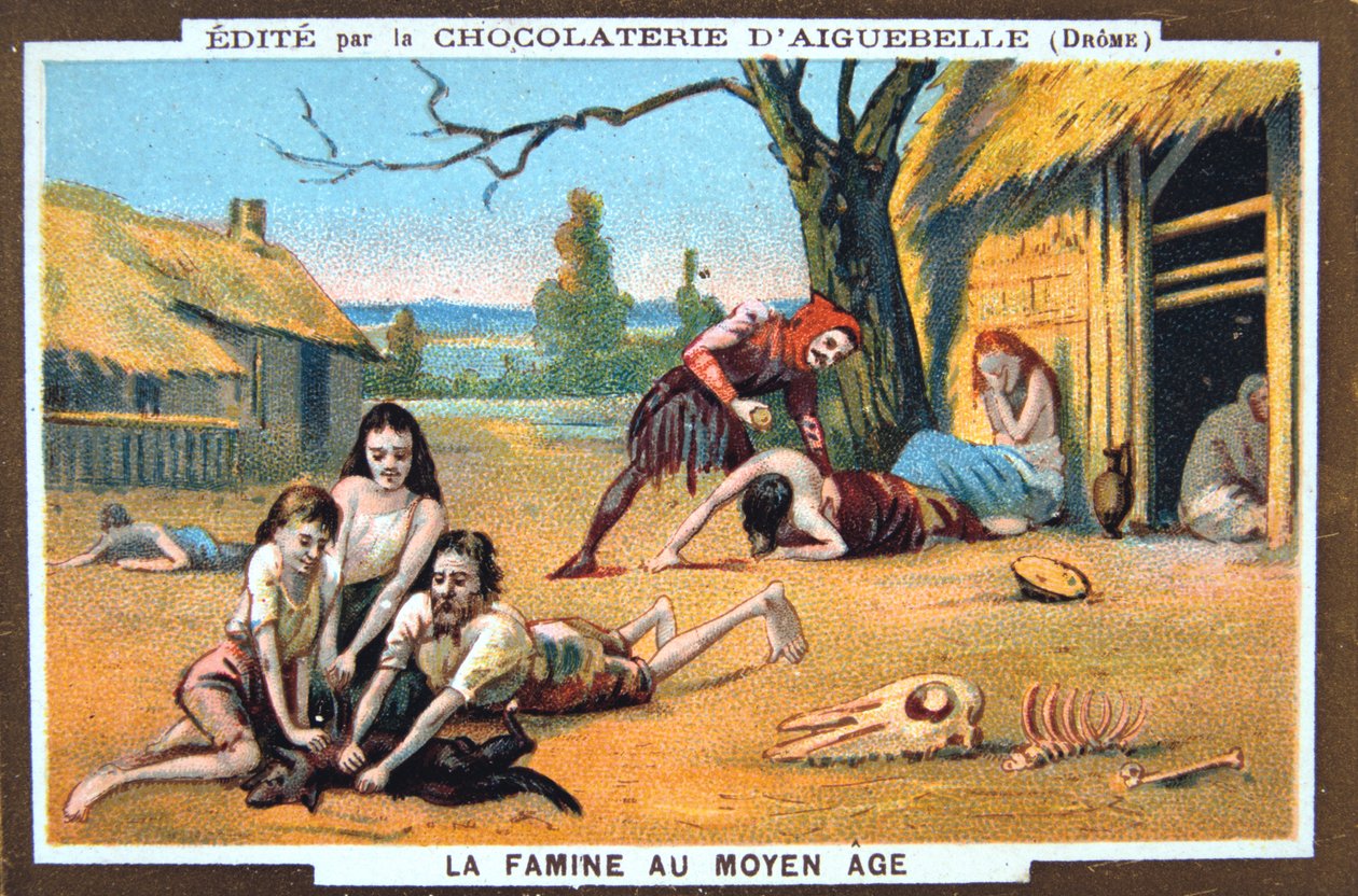 Fome na Idade Média, século XIX de Unbekannt