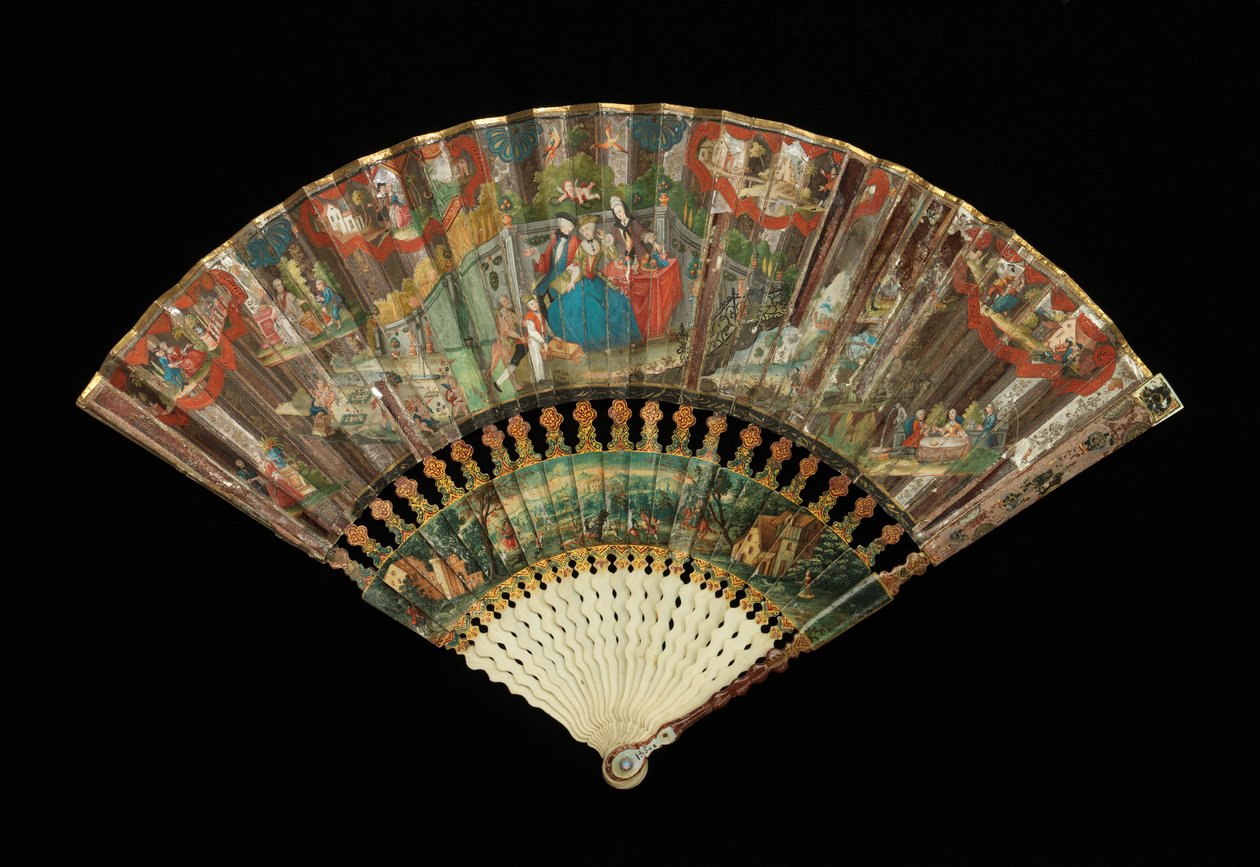Ventilador, ca. 1730. de Unbekannt