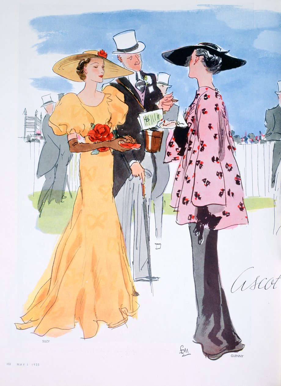Ilustração de moda, 1935 de Unbekannt