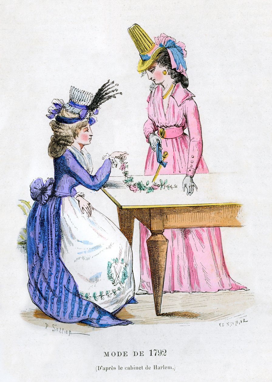 Moda de 1792 1882-1884 de Unbekannt