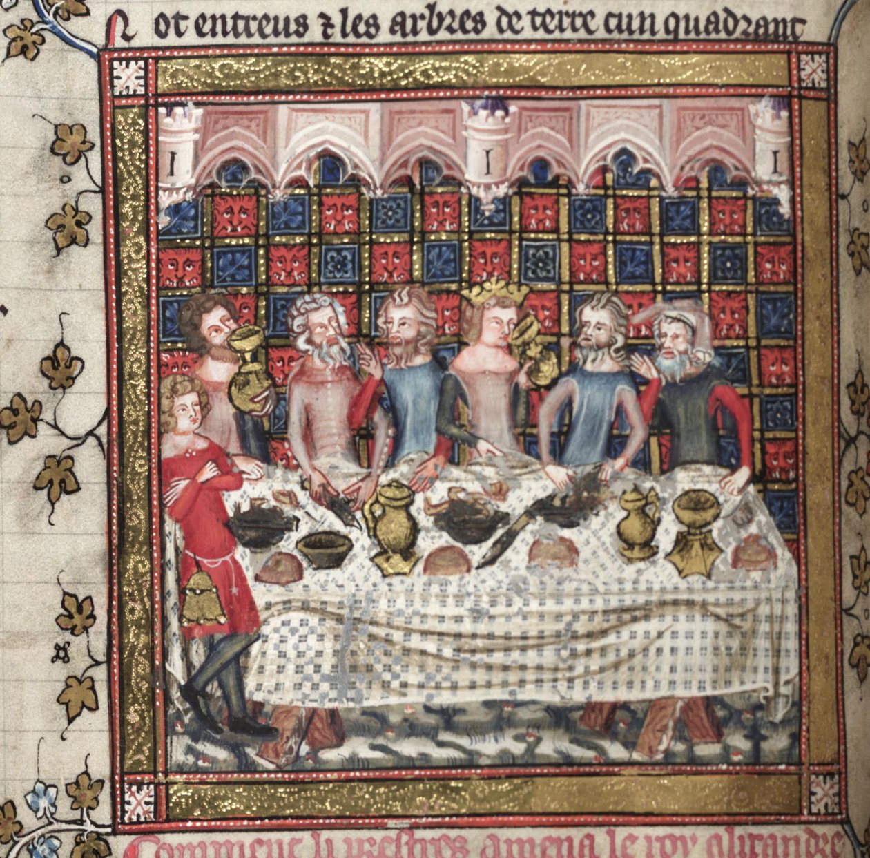 Festa em Oxford Um ciclo de romances de Alexander, ca 1400 de Unbekannt