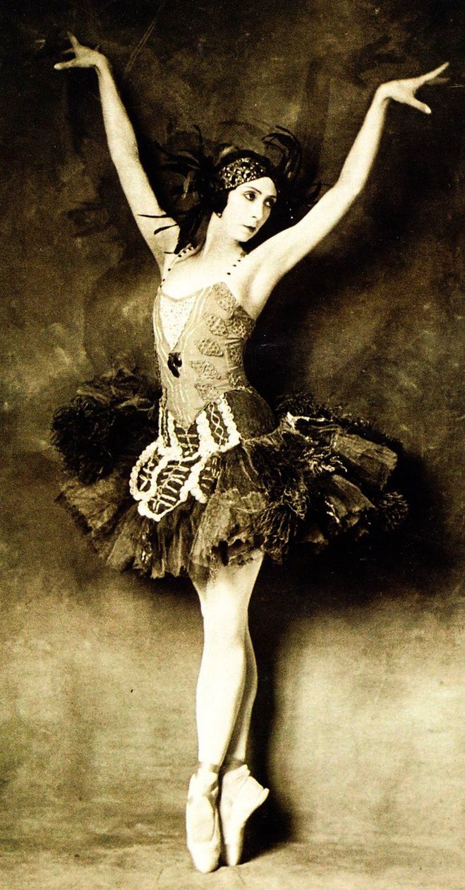 Felia Doubrovska, bailarina russa e professora, século XX. de Unbekannt