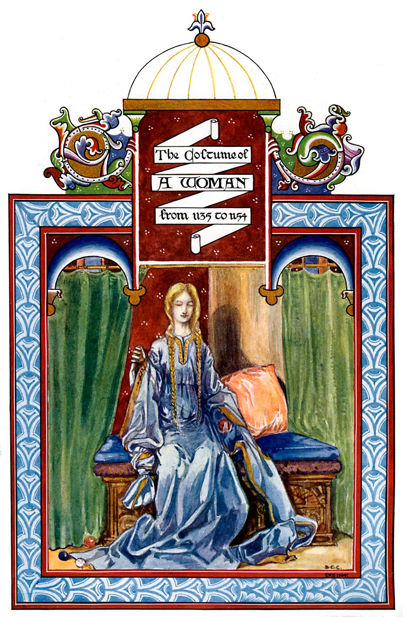 Traje feminino, 1135-1154, 1904 de Unbekannt