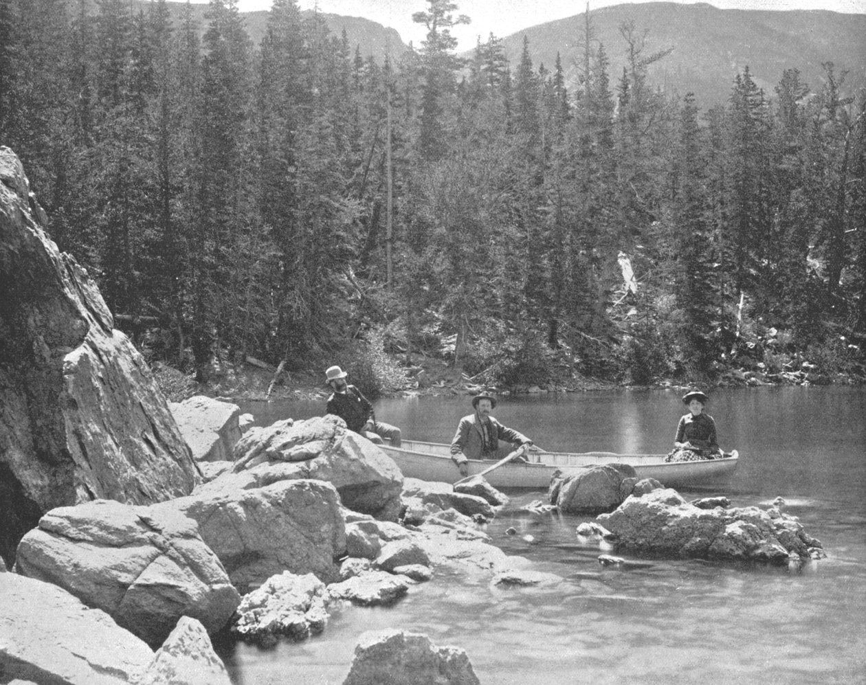 Fen Lake, perto de Georgetown, Colorado, EUA, c1900. de Unbekannt