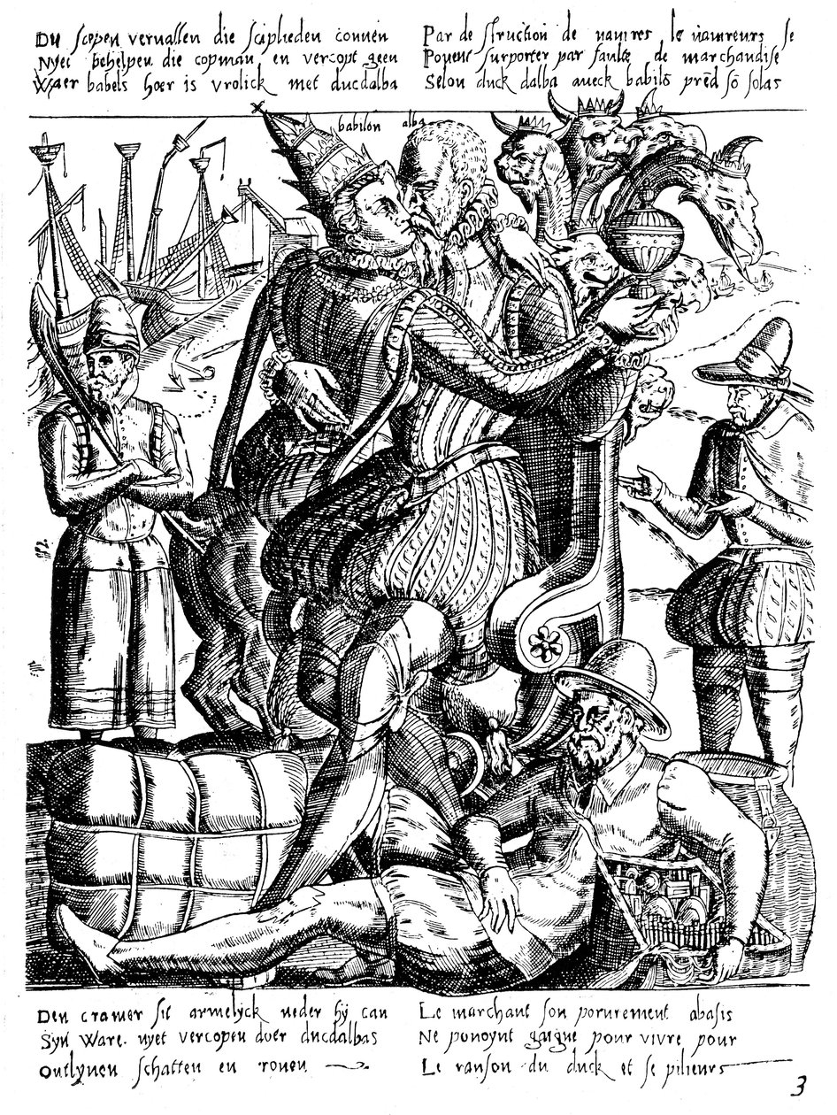 Fernando Alvarez de Toledo, duque de Alva 1508-1582, general e estadista espanhol de Unbekannt