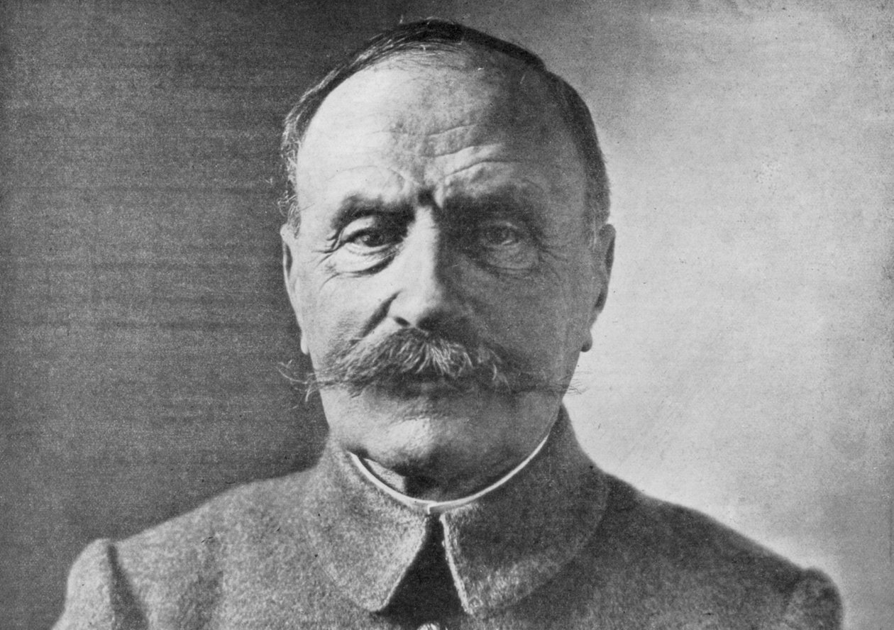 Ferdinand Foch, general francês e comandante supremo aliado na Primeira Guerra Mundial, 26 de março de 1918 de Unbekannt