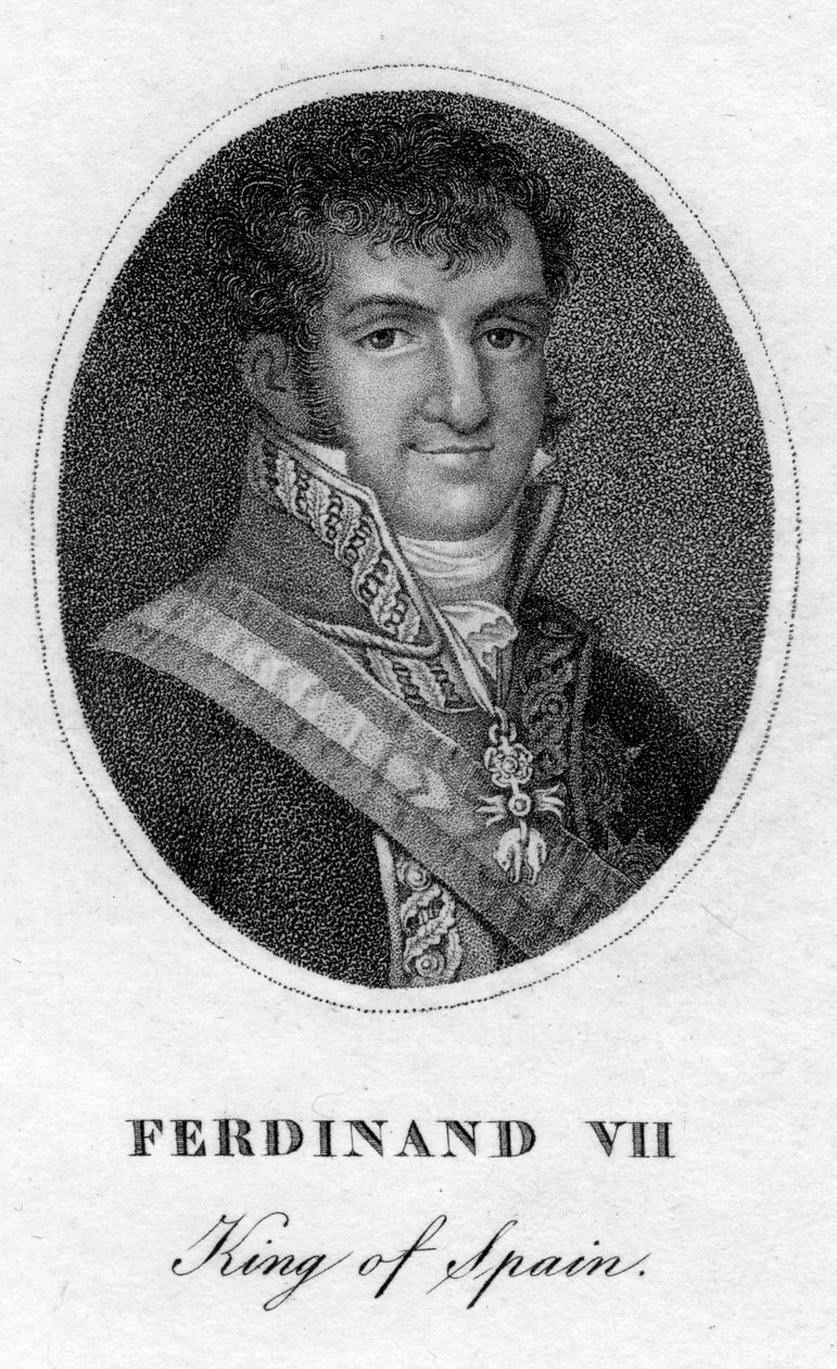 Fernando VII, rei da Espanha, século XIX de Unbekannt