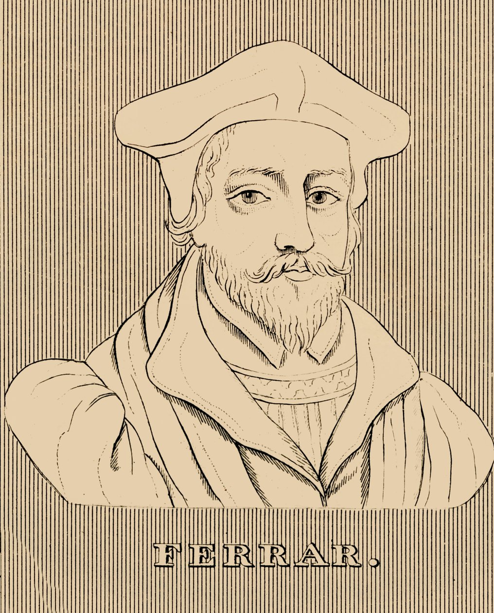 Ferrar, died 1555, 1830.  de Unbekannt