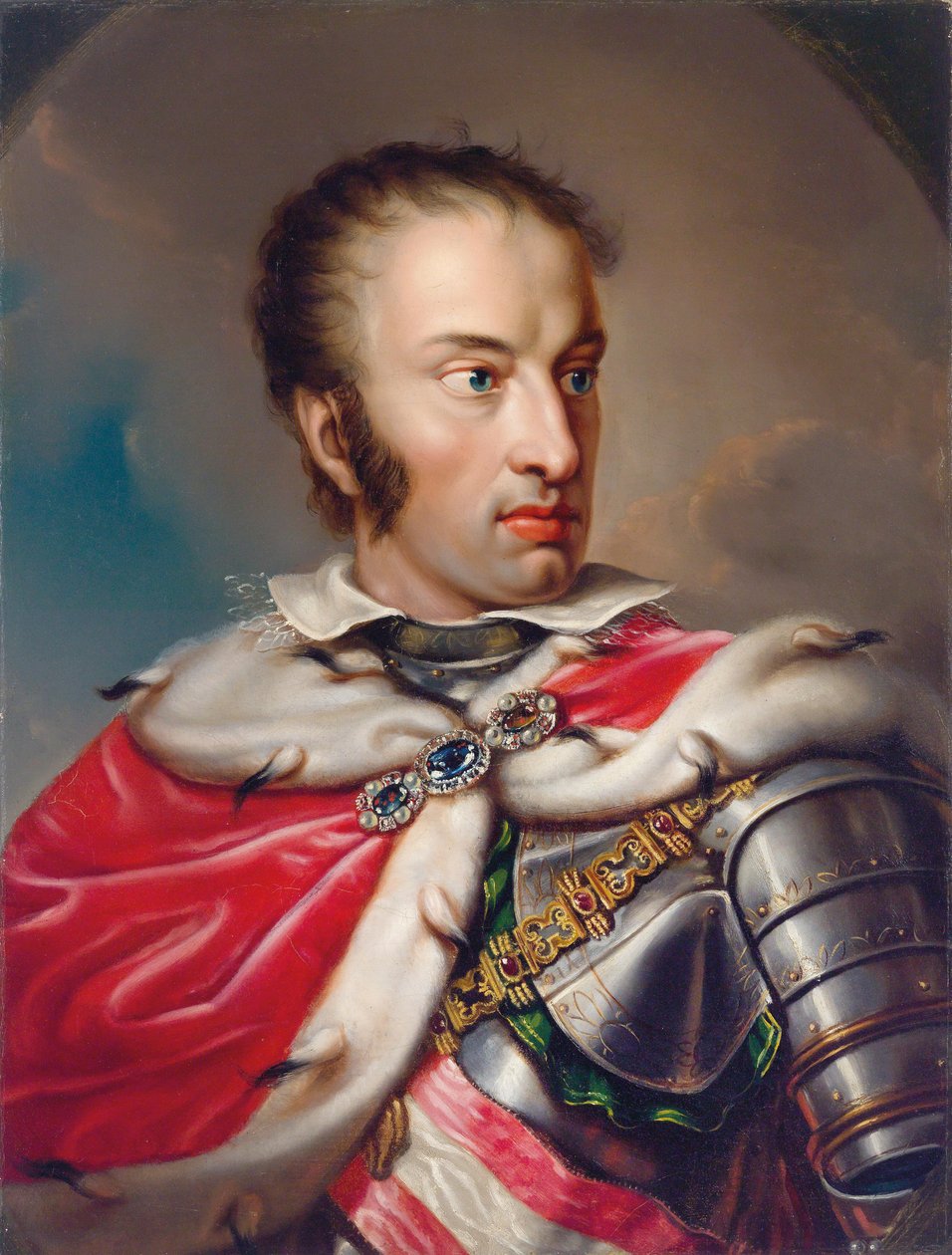 Marechal de campo Arquiduque Carlos da Áustria 1771-1847, Duque de Teschen, c. 1840 de Unbekannt
