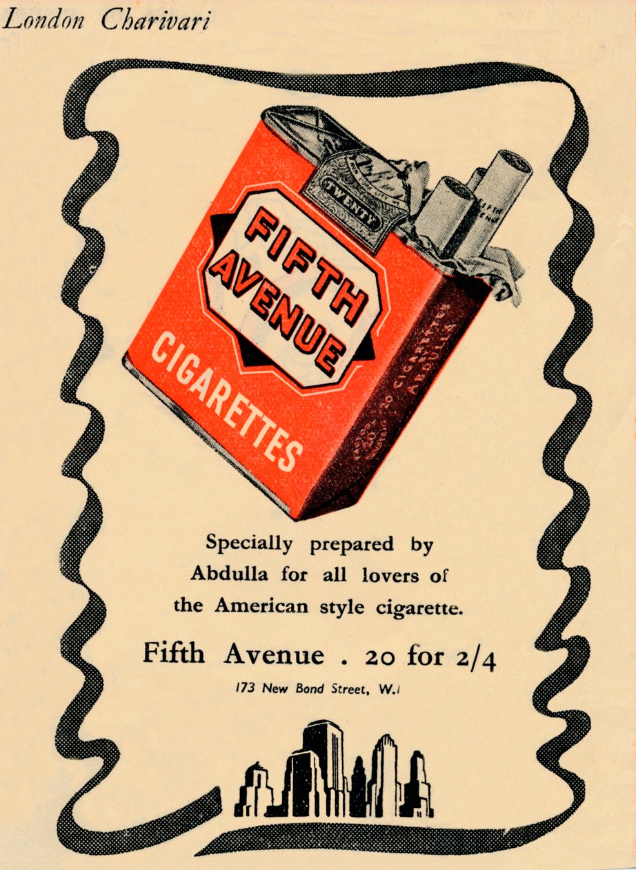 Cigarros da Quinta Avenida, 1946 de Unbekannt