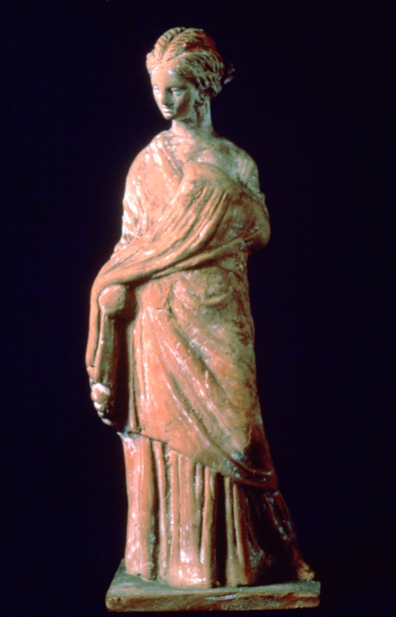 Figura de uma mulher grega, século III de Unbekannt