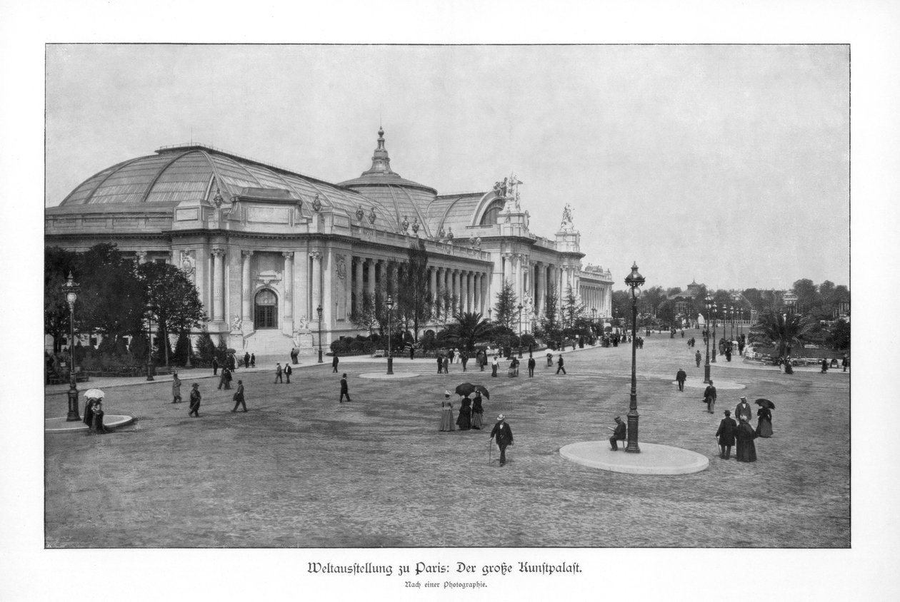 Palácio de Belas Artes, Exposição Mundial de Paris, 1889, 1900 de Unbekannt