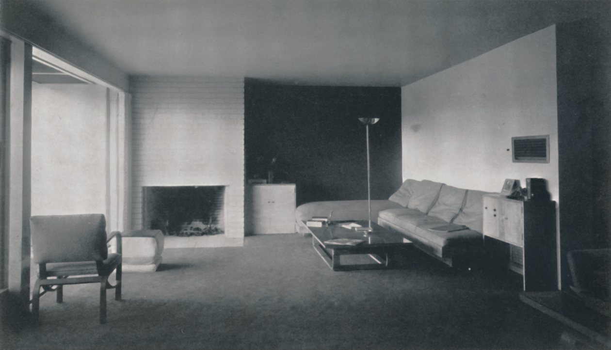 Canto da lareira por Richard J. Neutra, 1942 de Unbekannt