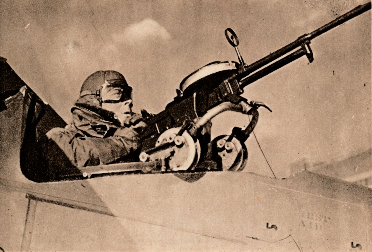 Prática de tiro em Drogue Towed Target, 1940 de Unbekannt