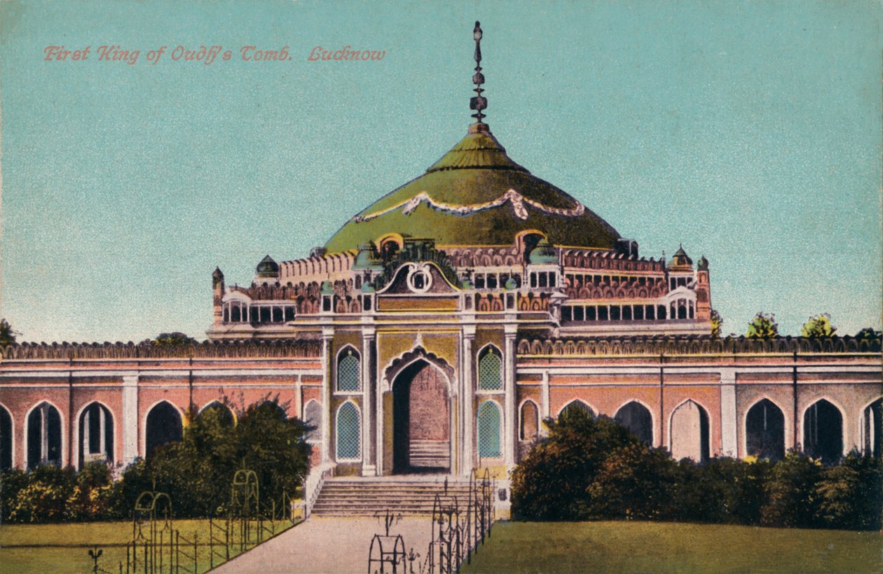 Primeiro rei do túmulo de Oudhs. Lucknow, c1900 de Unbekannt