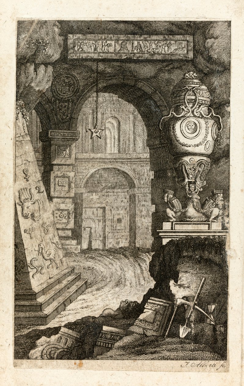 Primeira edição do libreto de Die Zauberflöte de W.A. Mozart, 1791. de Unbekannt
