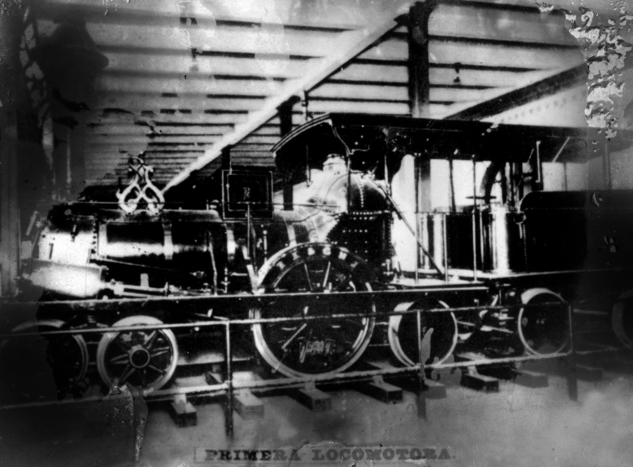 Primeira locomotiva, década de 1830, década de 1920 de Unbekannt