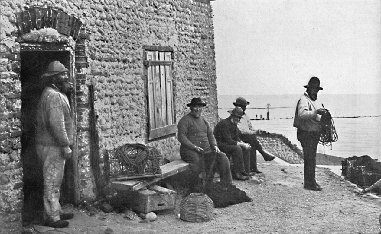 Pescadores, Sheringham, Norfolk, 1912 de Unbekannt