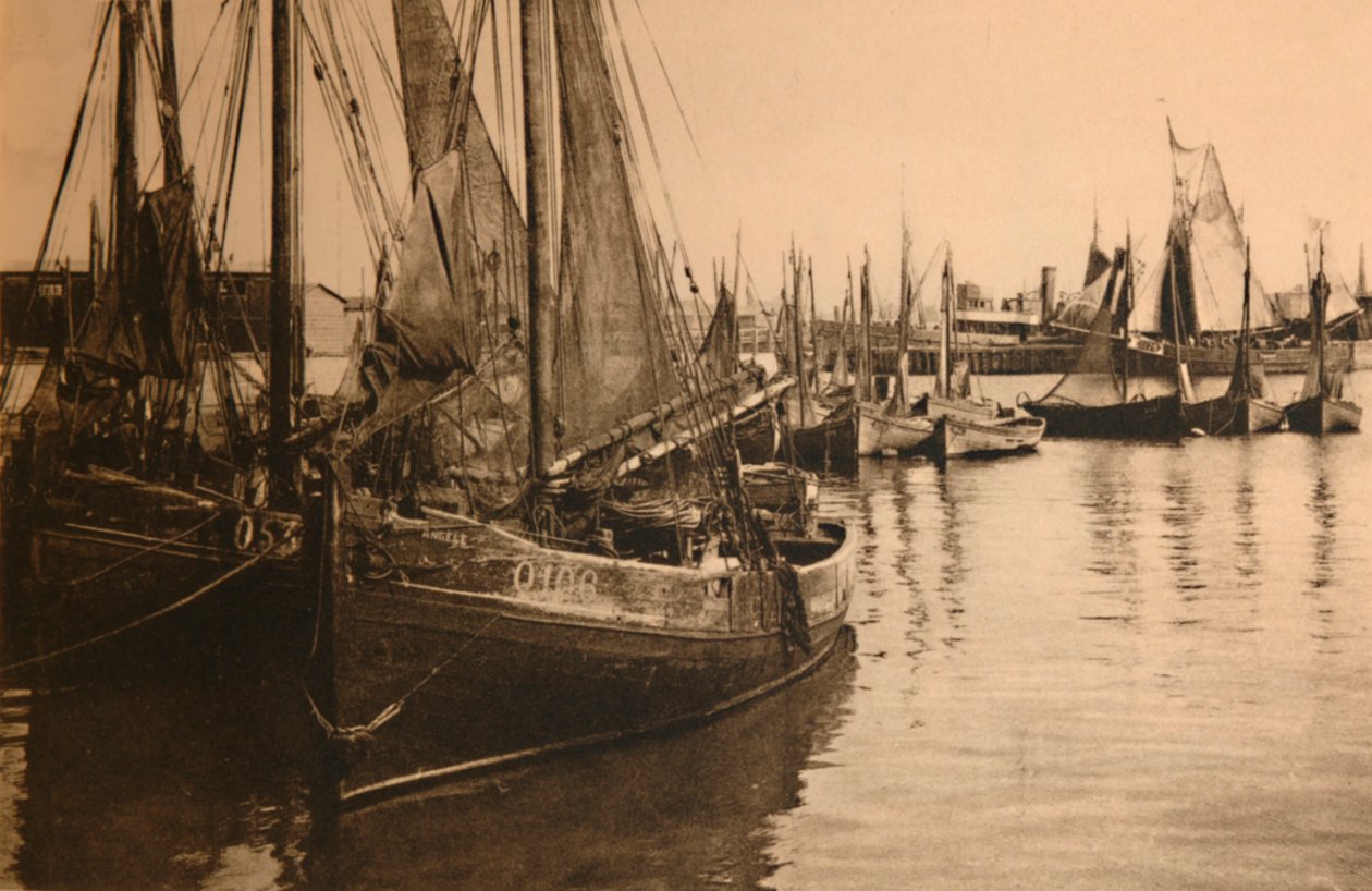Pescadores-barcos, c1928 de Unbekannt