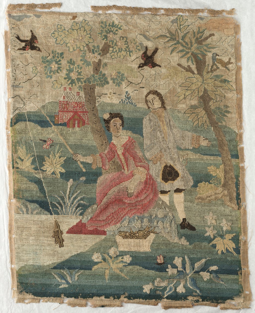 Senhora da pesca, década de 1700. de Unbekannt