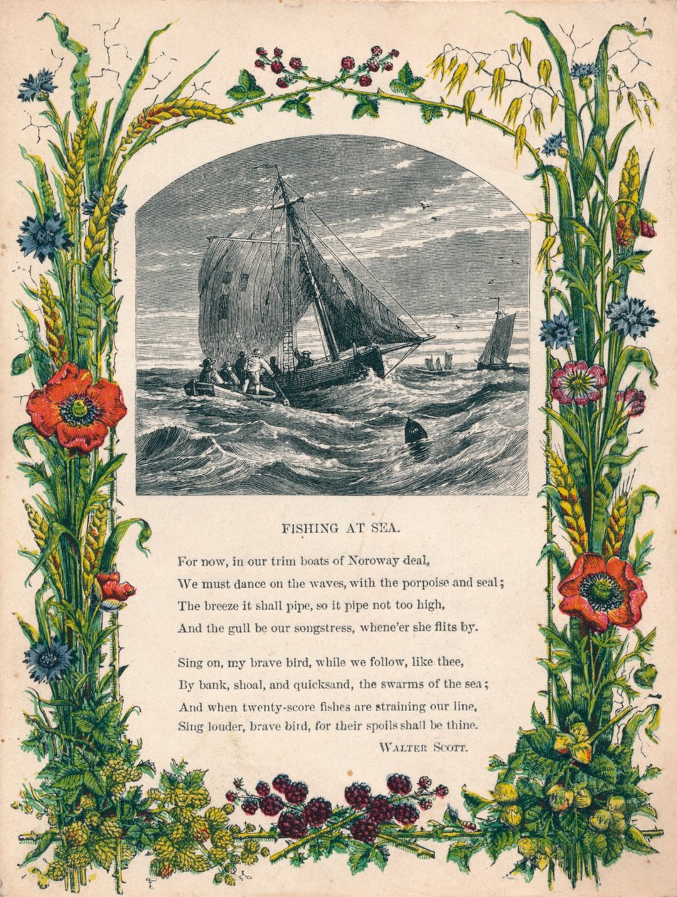 Pesca no mar por Walter Scott, c1900 de Unbekannt