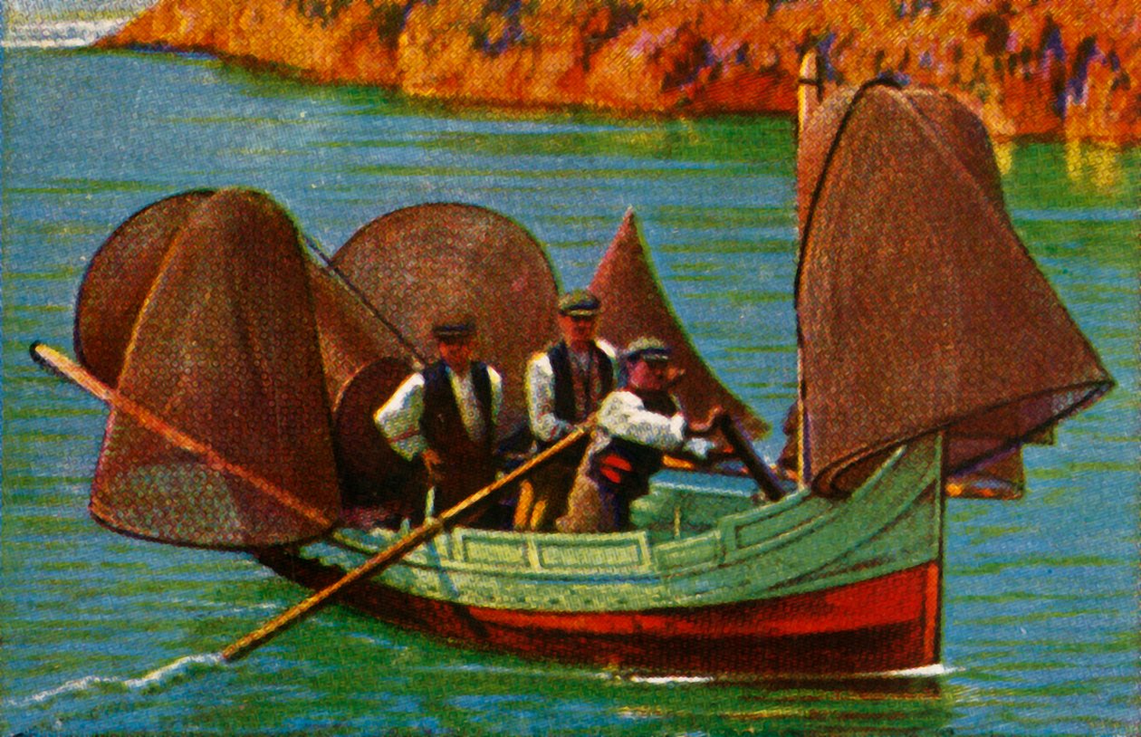 Barco de pesca, Malta, c1928. de Unbekannt