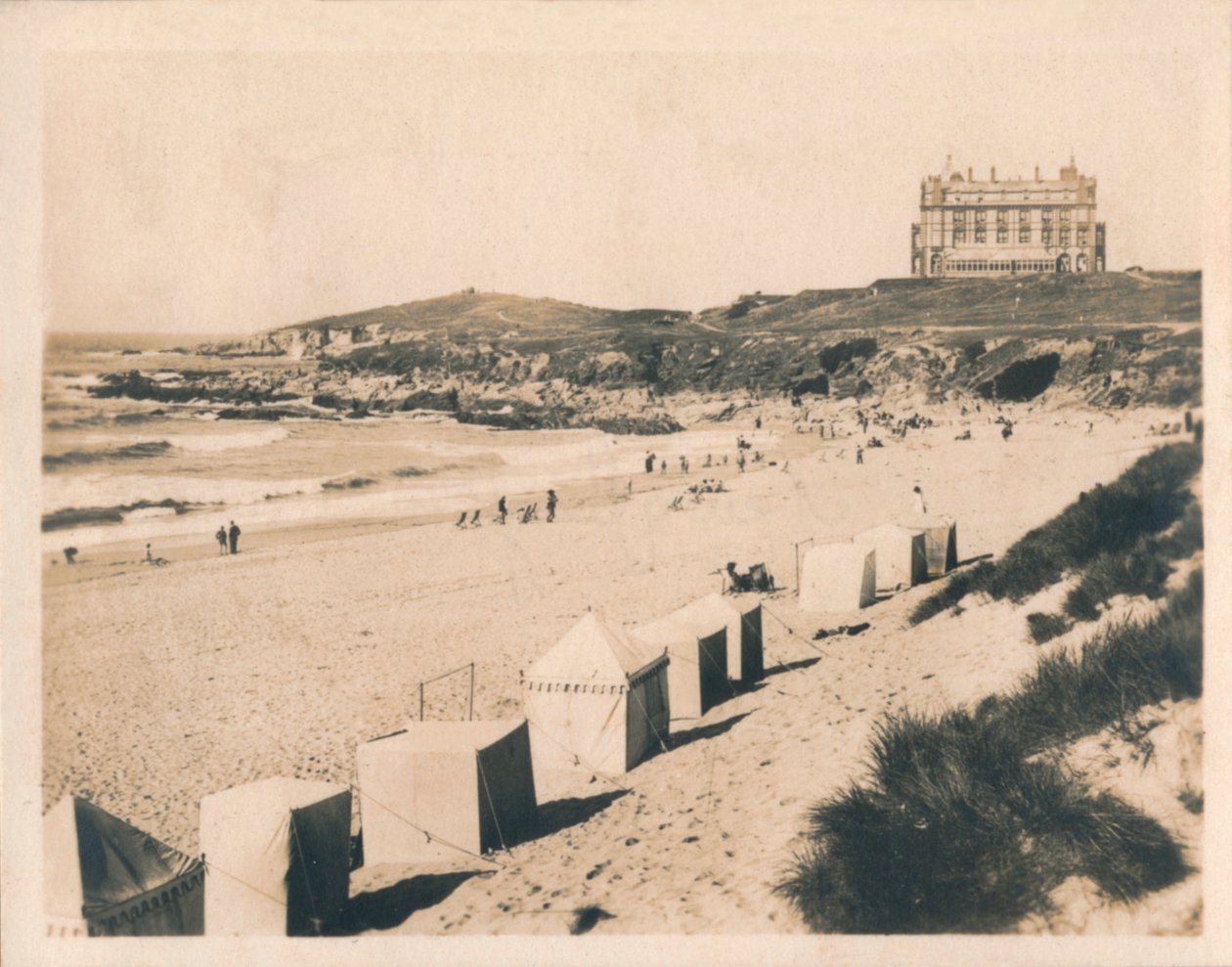 Praia de Fistral - Newquay, 1927 de Unbekannt