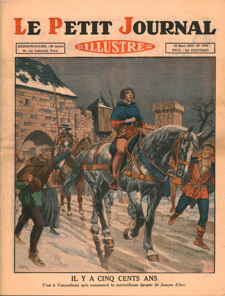 Quinhentos anos atrás, 1929. de Unbekannt