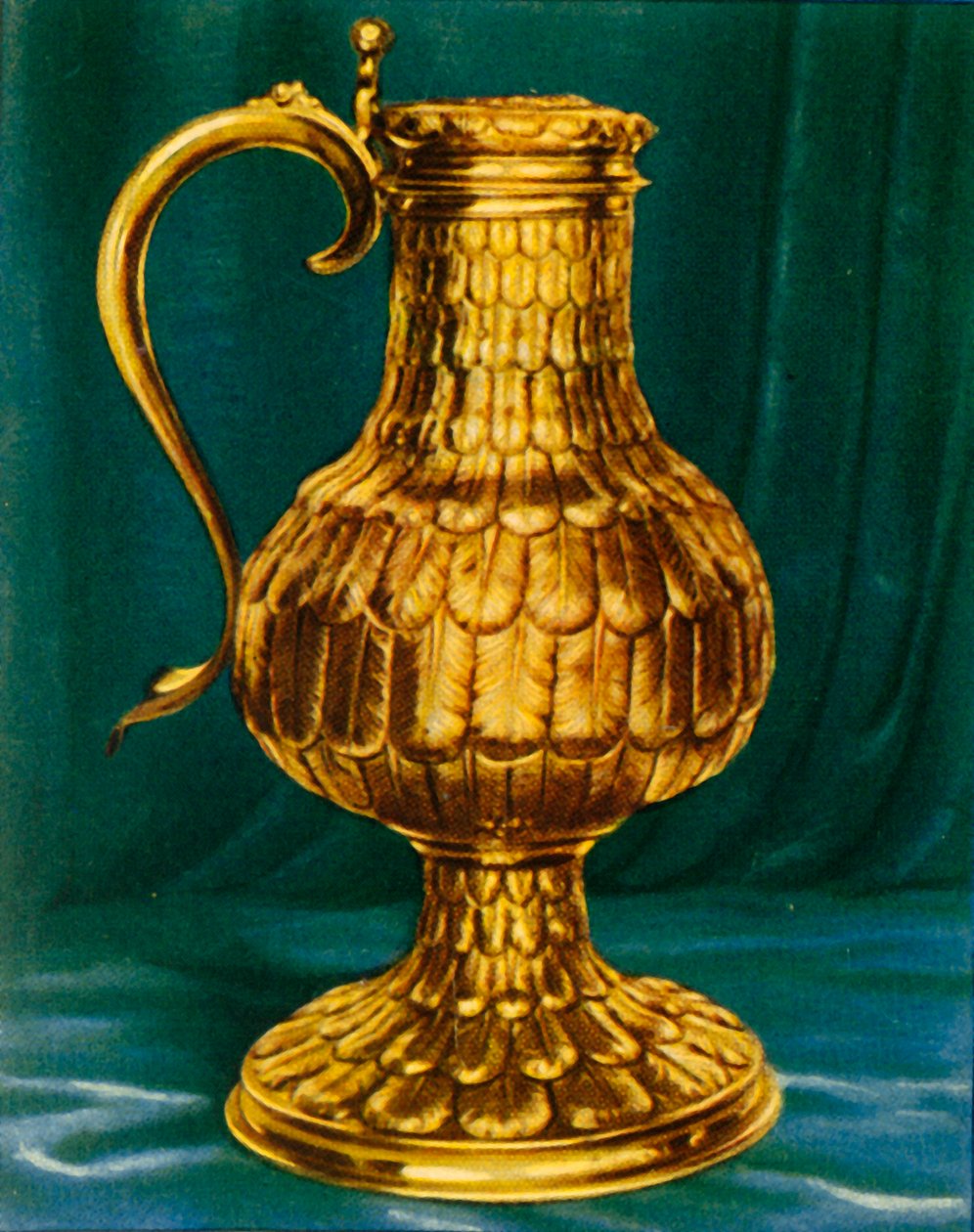 Flagon com Pena-Trabalho, 1938. de Unbekannt