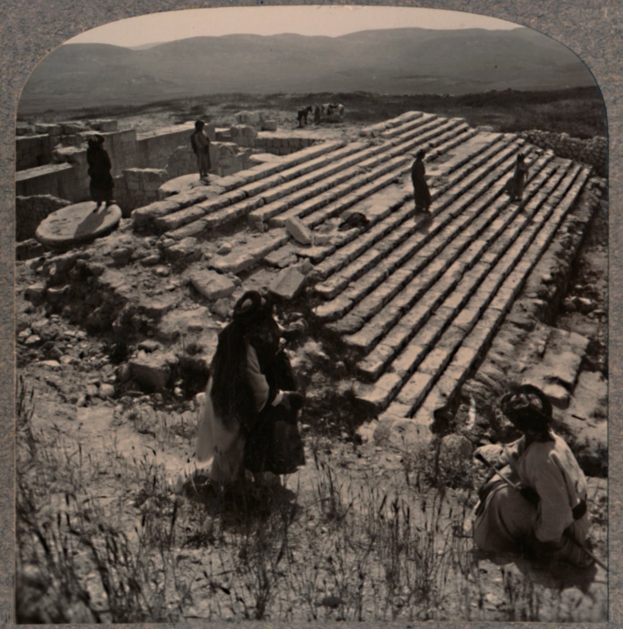 Vôo de etapas, Samaria, c1900 de Unbekannt