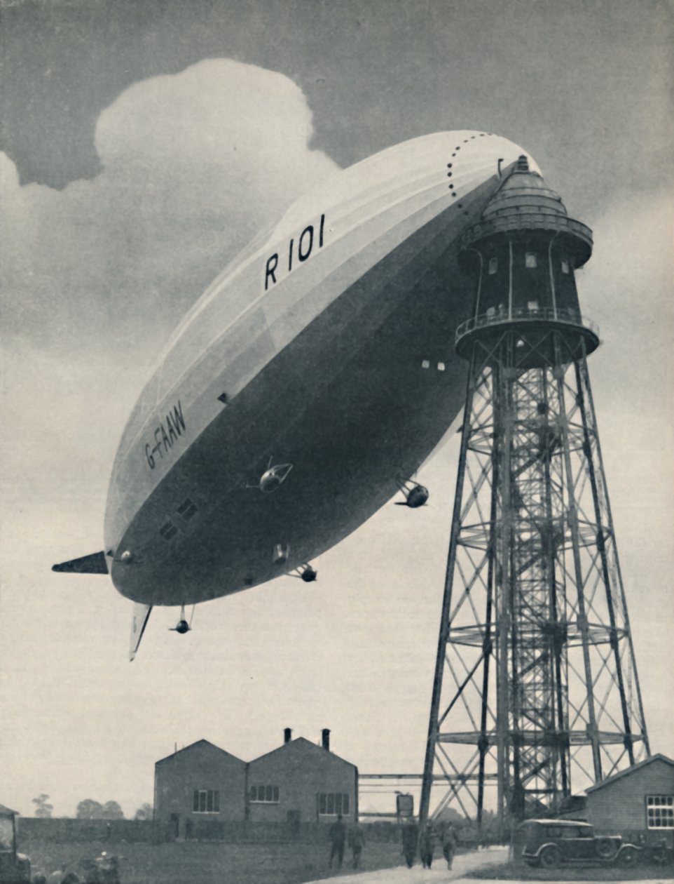 Flutuando na cabeça do mastro, um poderoso envelope de poder invisível, c1935 de Unbekannt