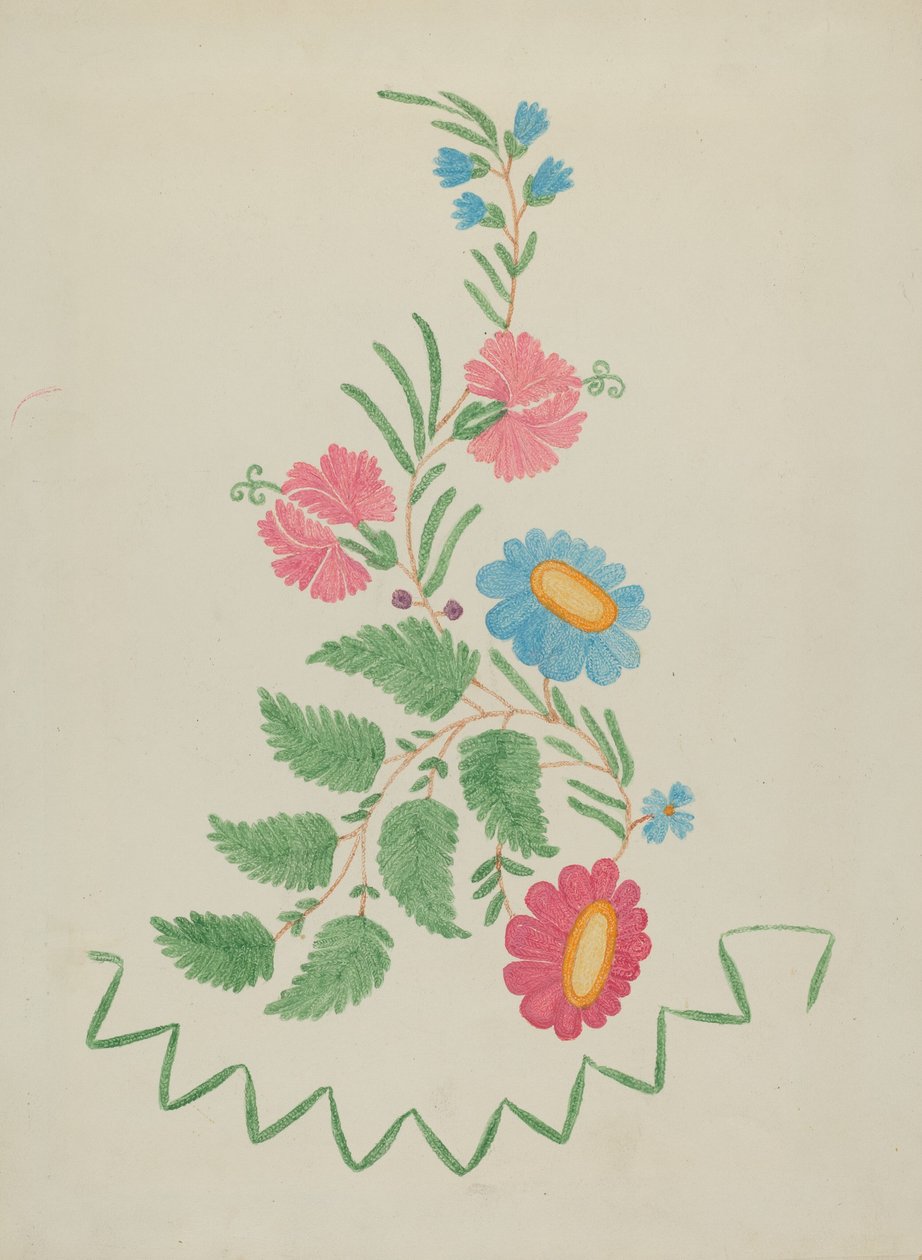 Motivos Florais, 19351942. de Unbekannt